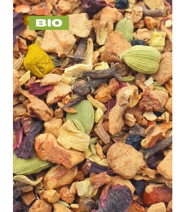 Tisane immunité chaï N°2 BIO confort de l'hiver, plantes en vrac - Herboristerie & Phytothérapie