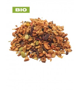 Tisane immunité chaï N°2 BIO confort de l'hiver, plantes en vrac - Herboristerie & Phytothérapie