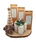 Pack de Noël "Bien-être gourmand" - Édition limitée - Emballage offert - Produits bio