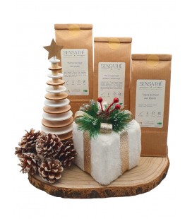 Pack de Noël "Plaisir gourmand" - Édition limitée - Emballage offert - Produits bio