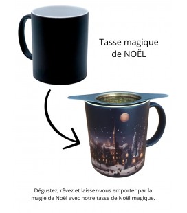 Tasse de Noël - Tasse magique en céramique
