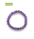 Bracelet améthyste en pierre naturelle