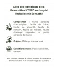 Tisane détox N°2 BIO ventre plat - Phytothérapie & Herboristerie Sensathé