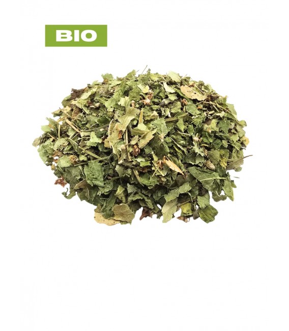 Tisane verveine tilleul menthe BIO, plantes en vrac