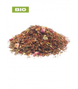 Rooibos digestion - ballonnement - maux de ventre - Menthe poivrée - Tisane - Produits bio