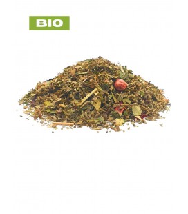 Tisane maté diurétique N°1 BIO élimination et taux de sucre - pamplemousse/groseille, plantes en vrac