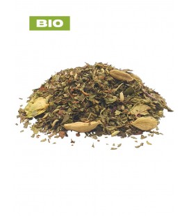 Tisane digestion N°5 BIO confort digestif et cycle féminin, plantes en vrac - Herboristerie & Phytothérapie