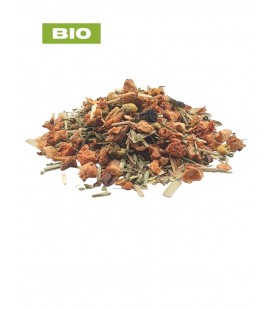 Tisane détente N°1 BIO calme intérieur, plantes en vrac