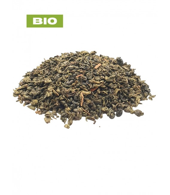 Thé vert gunpowder BIO, camellia sinensis - feuille, plantes en vrac - Herboristerie & Phytothérapie