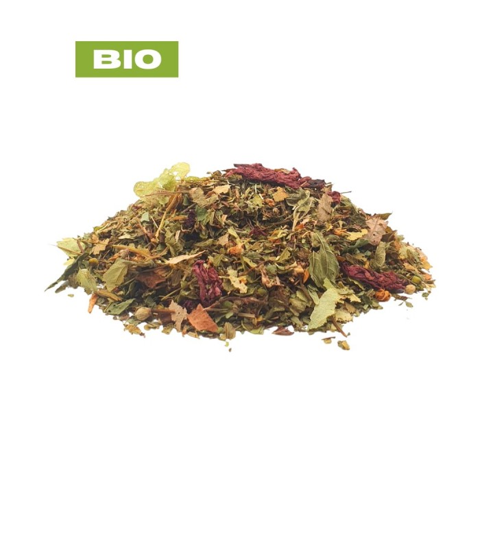 Tisane de plantes bio Bonne nuit - APAISANTE / Mélisse - Tilleul