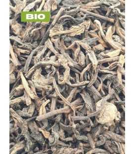 Thé noir pu erh yunnan BIO, camellia sinensis - feuille, plantes en vrac - Herboristerie & Phytothérapie