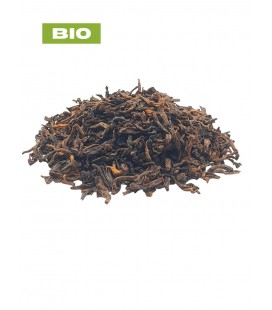 Thé noir pu erh yunnan BIO, camellia sinensis - feuille, plantes en vrac - Herboristerie & Phytothérapie