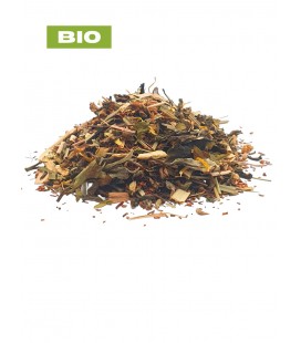 Thé rooibos BIO mangue/gingembre, plantes en vrac - Herboristerie & Phytothérapie