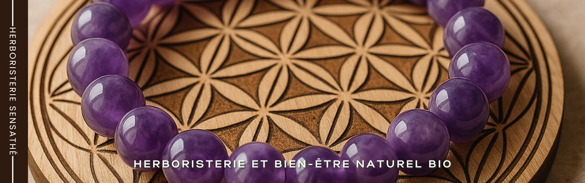 Comment recharger un bracelet en pierre naturelle - Herboristerie Sensathé