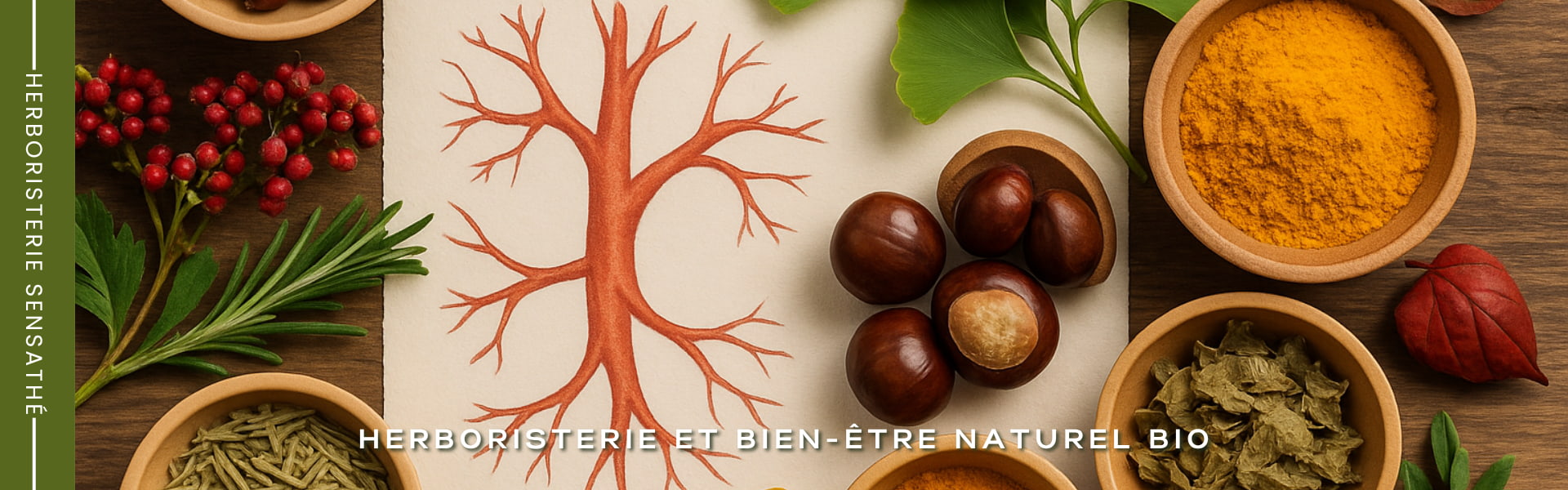 Plante vasodilatatrice BIO - Herboristerie Sensathé