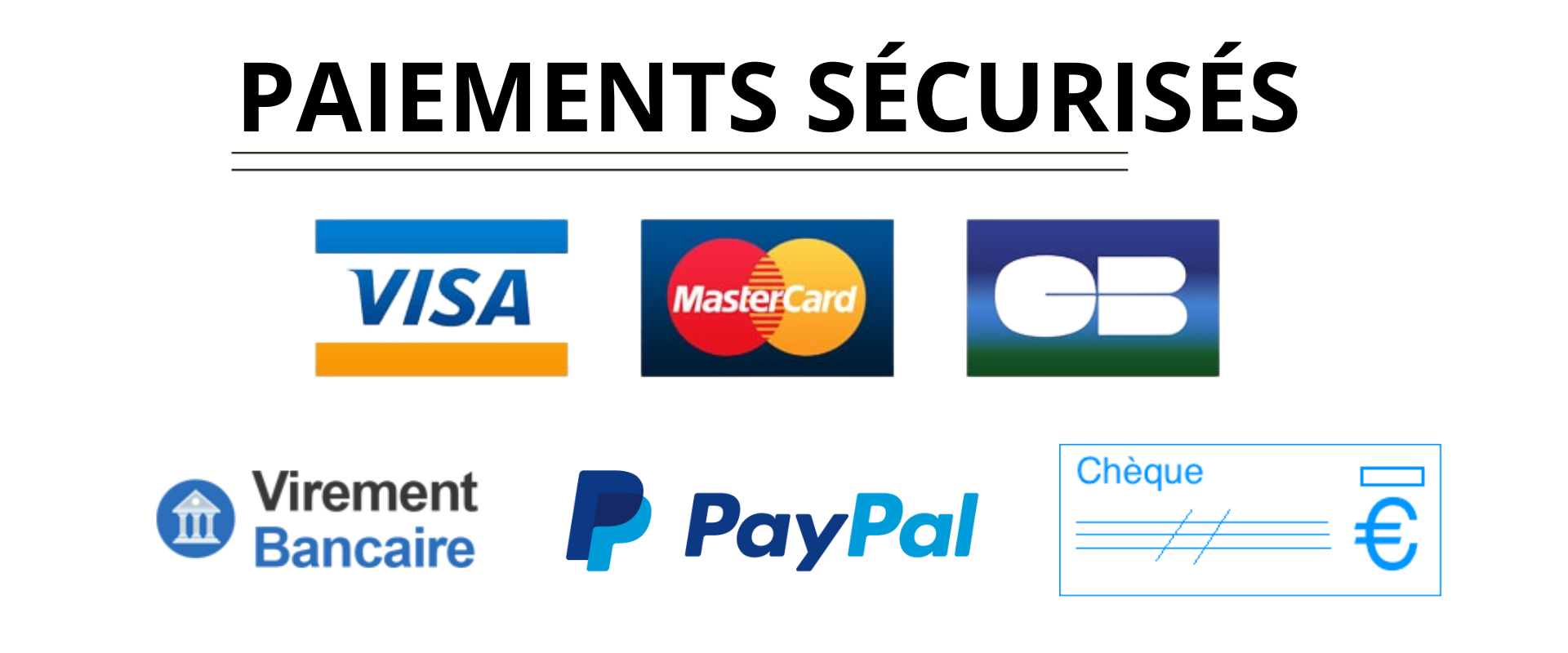 Logo paiement sécurisé