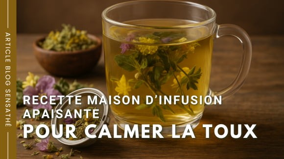 Recette maison d’infusion apaisante pour calmer la toux
