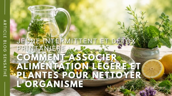 Je&ucirc;ne intermittent et d&eacute;tox printani&egrave;re : comment associer alimentation l&eacute;g&egrave;re et plantes pour nettoyer l'organisme