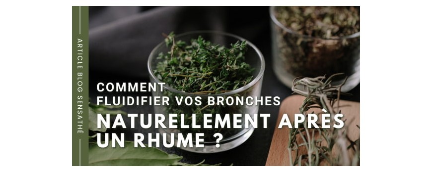 Comment fluidifier vos bronches naturellement après un rhume ?