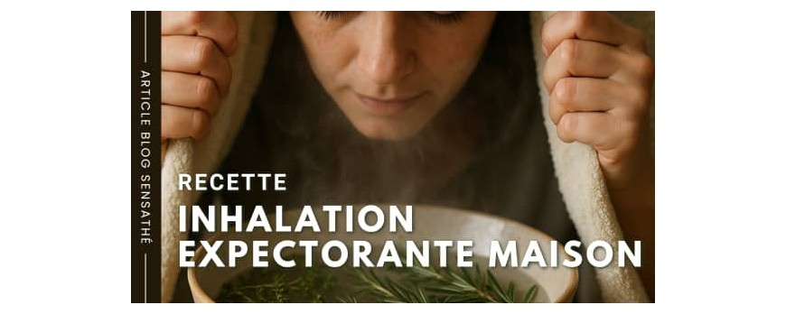 Inhalation expectorante - Recette maison