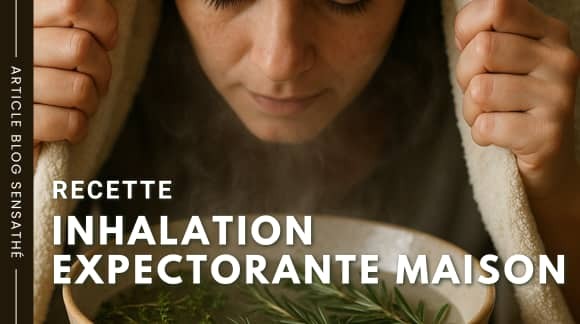 Inhalation expectorante - Recette maison